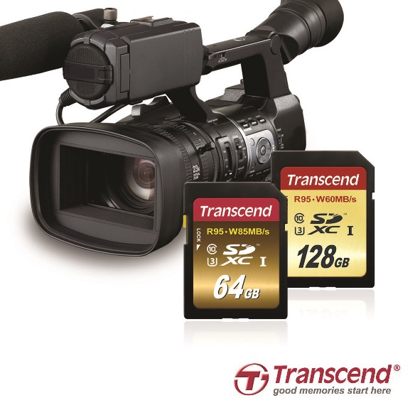 Płynne nagrywanie materiałów wideo 4K z nowymi kartami TRANSCEND SDXC/SDHC
