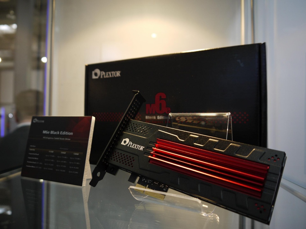 Plextor M7e. Nowa generacja dysków SSD na CeBIT 2015